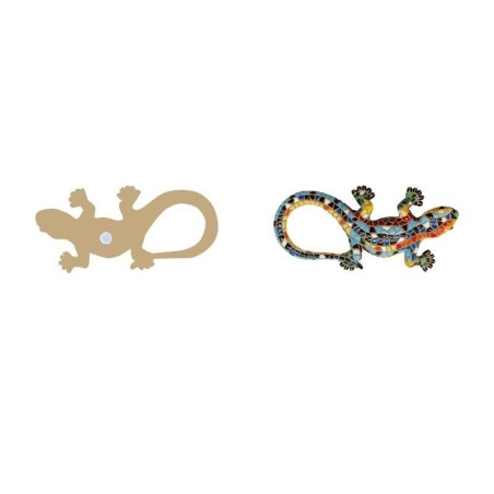 Imán Salamandra Gaudí Trencadís
