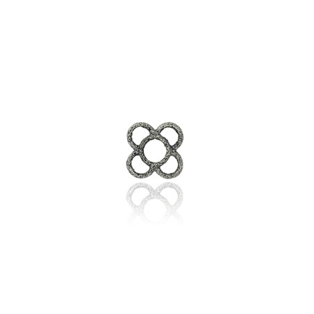 Pendant Barcelona Panot Flower Black