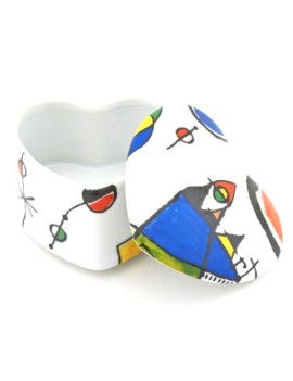 Joyero Corazón Inspiración Miró