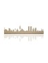 Golden Barcelona Skyline