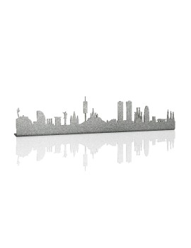 Skyline dorée de Barcelone