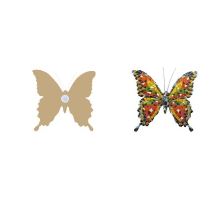Mariposa imán 7,5cm  