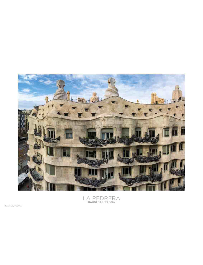 Photographie Casa Milà - La Pedrera