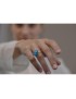 Bague bleu Batlló Barcelona