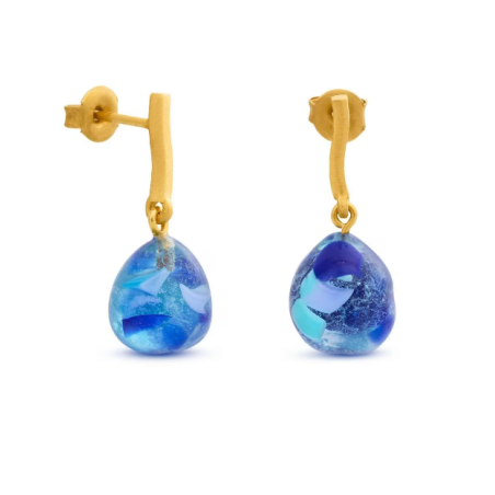 Boucles d'oreilles Bleues Batlló Barcelona