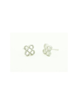 Arracades Blanques Flor Panot Barcelona