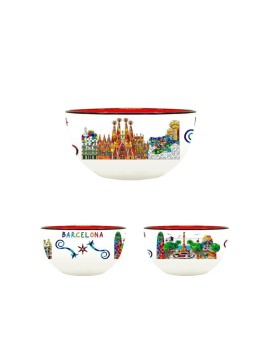 Gaudi Barcelona Ceramic Bowl