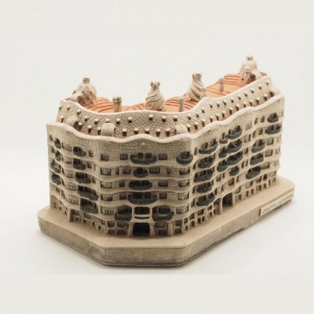 Gaudi's Casa Mila la Pedrera in Alabaster