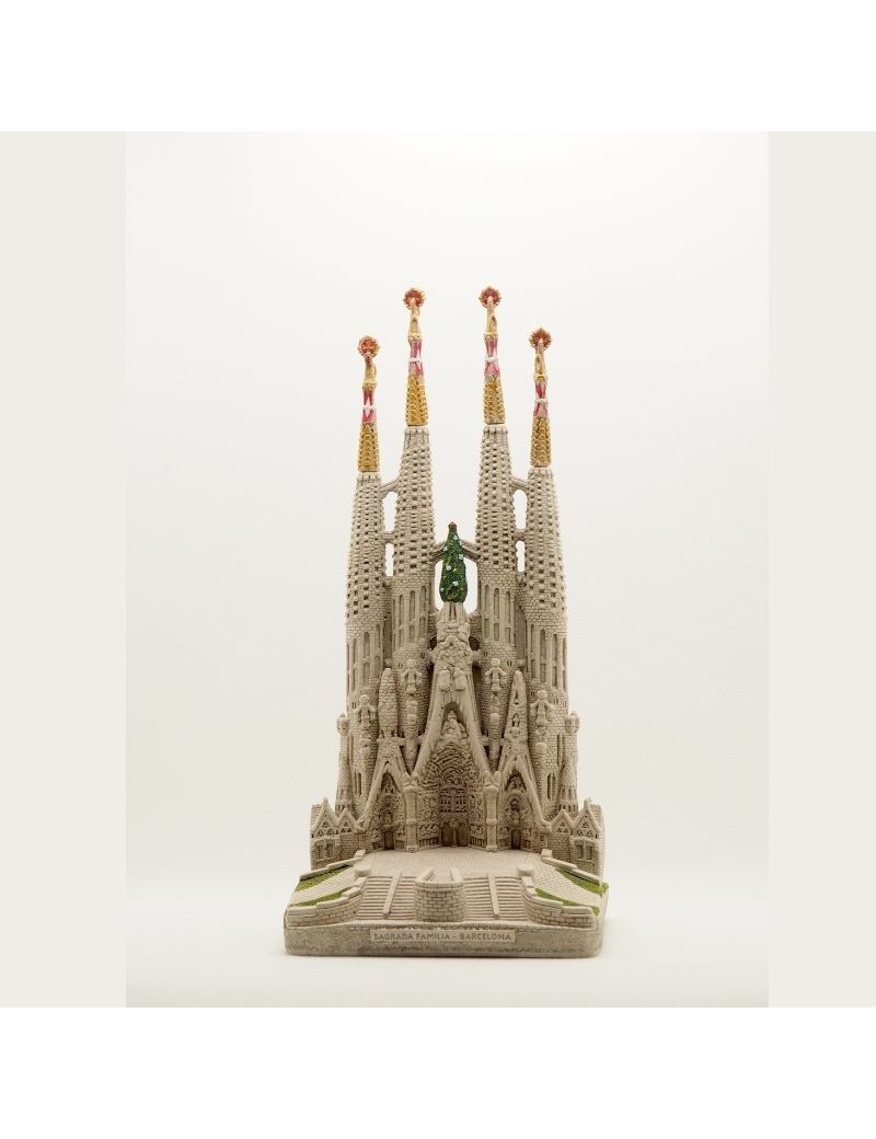 Gaudi's Sagrada Familia in Alabaster  