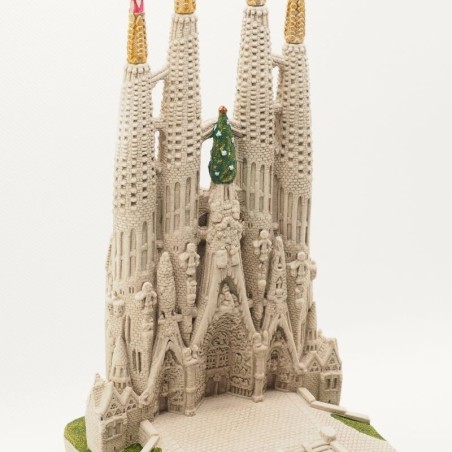Gaudi's Sagrada Familia in Alabaster  