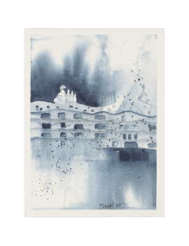 acuarela-sobre-aluminio-casa-mila-
