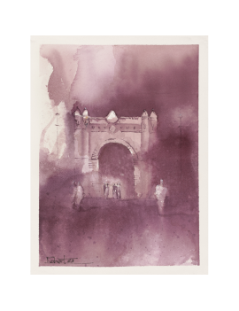 aquarelle-sur-aluminium-arc-de-triomphe