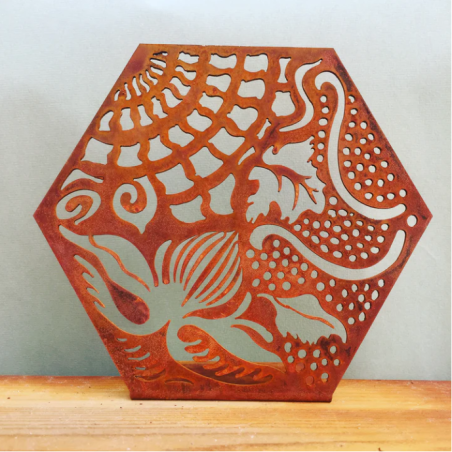 Hexagonal Gaudí Òxid