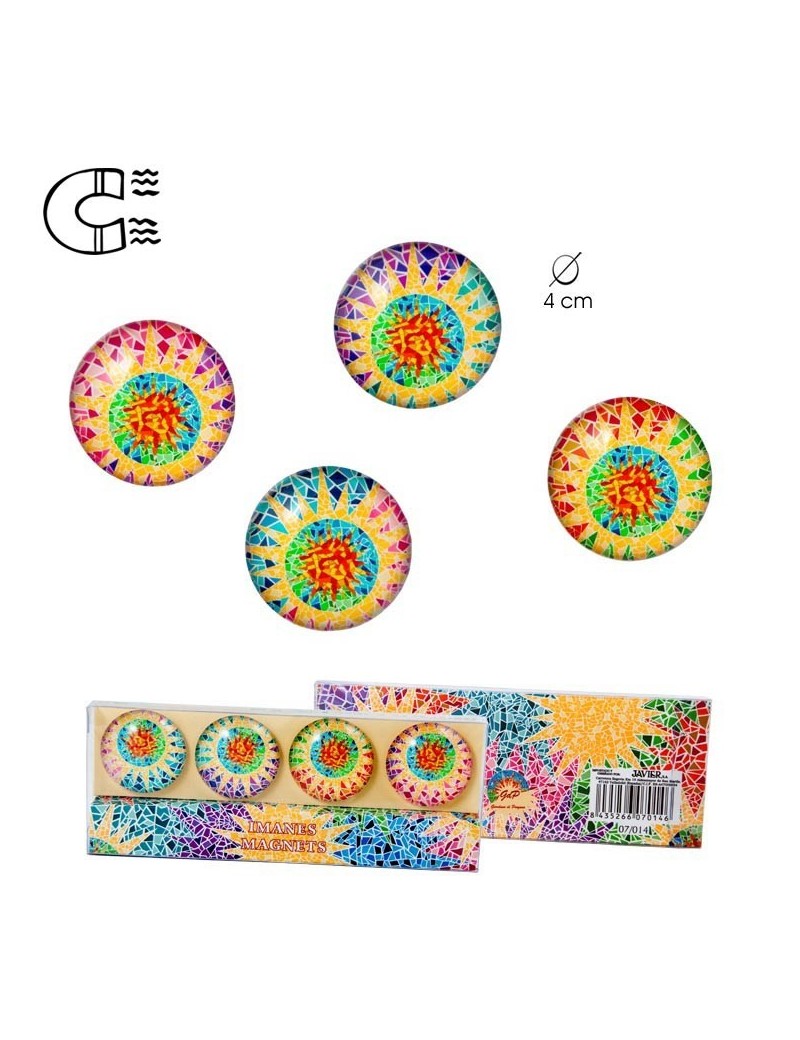 Set 6 Imanes Mosaico