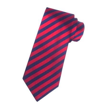 Silk Tie Barcelona Blau Grana