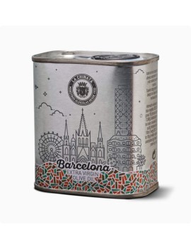 Mini boîte d'huile d'olive Barcelona