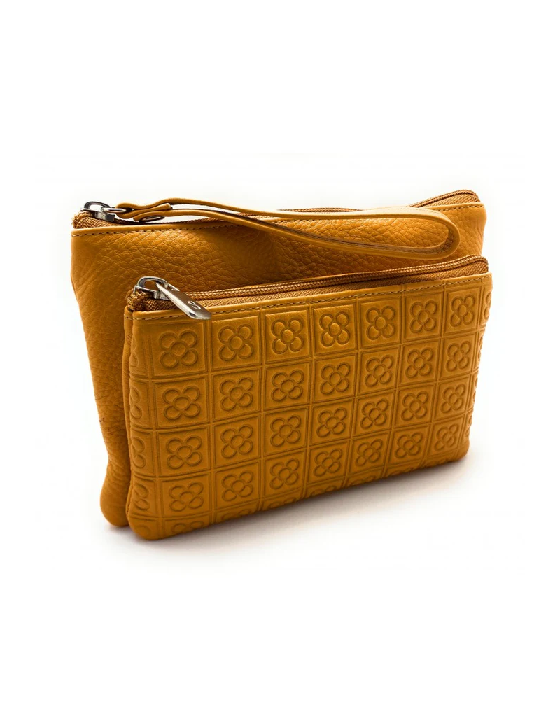 Portefeuille pochette en cuir Barcelona Panot
