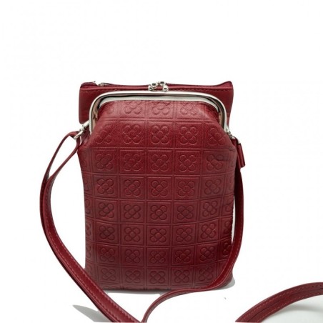 Leather Bag Barcelona Panot Flor