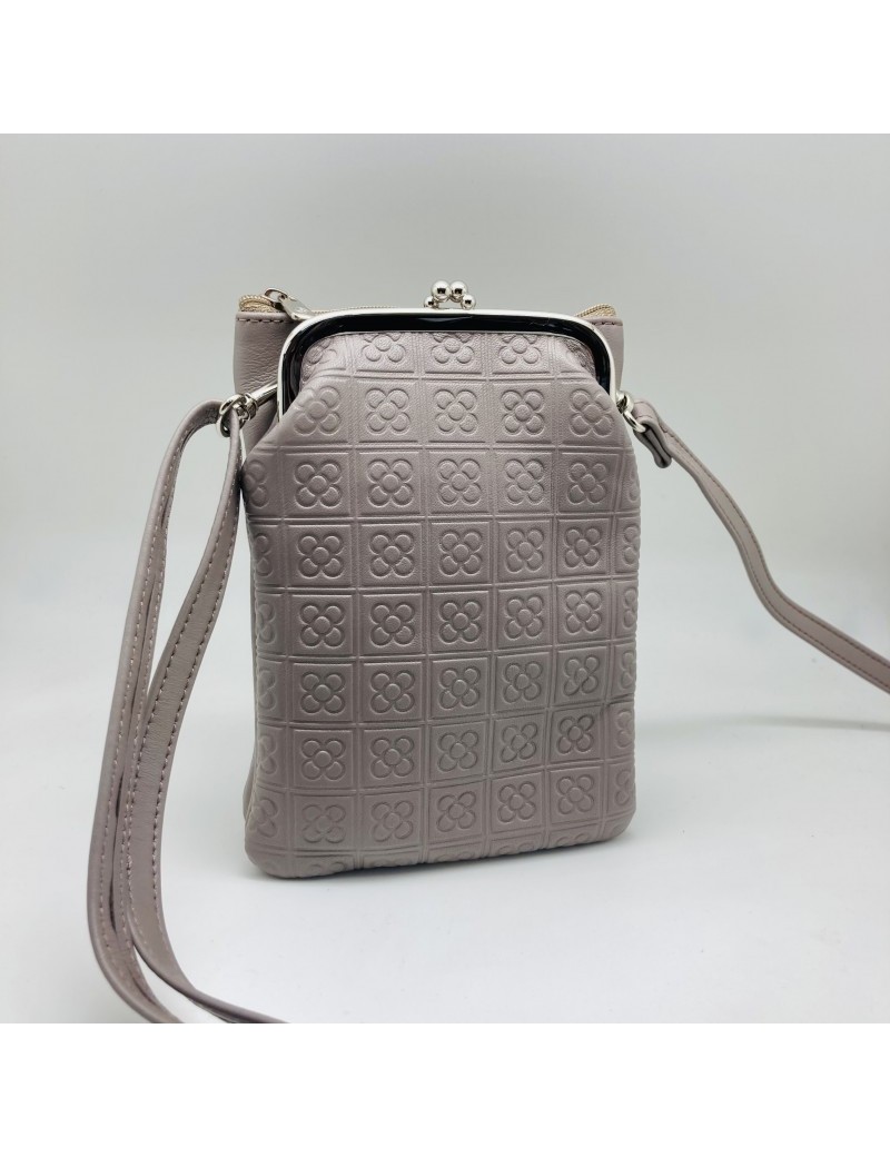 Leather Bag Barcelona Panot Flor
