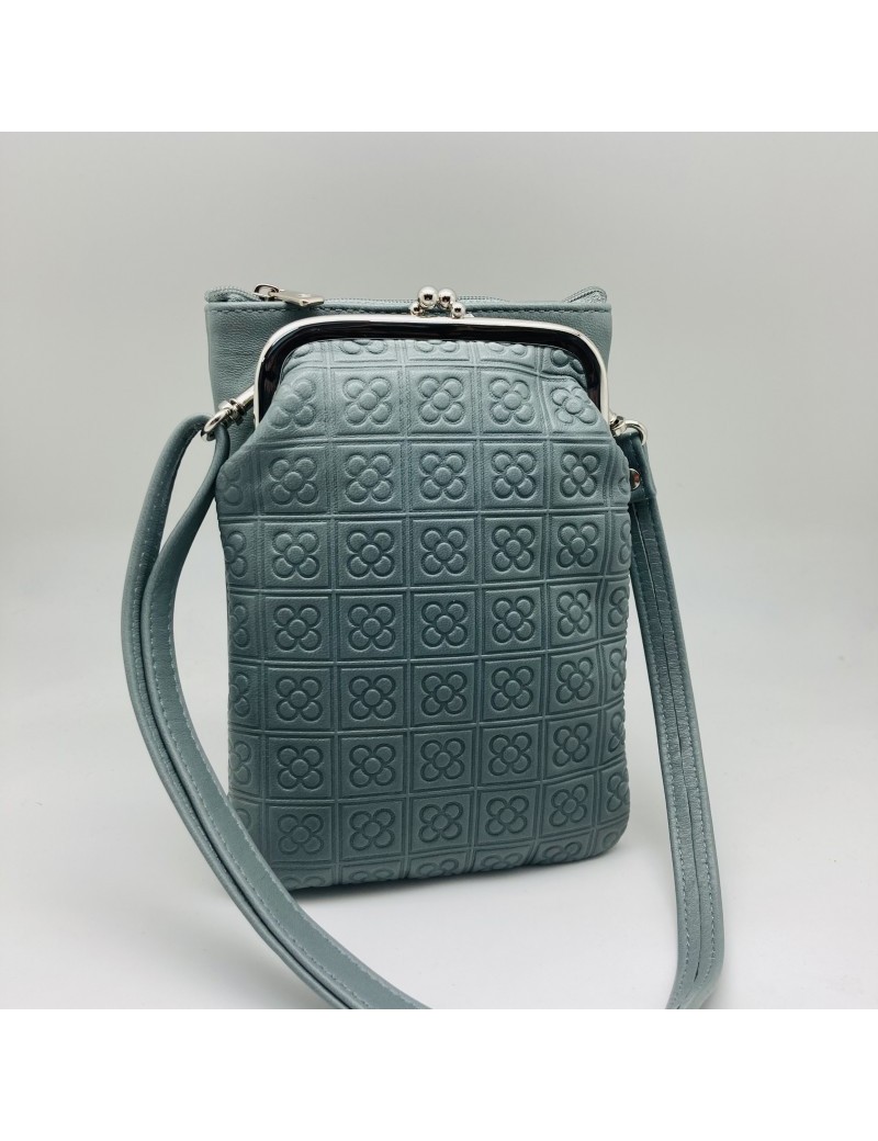 Leather Bag Barcelona Panot Flor