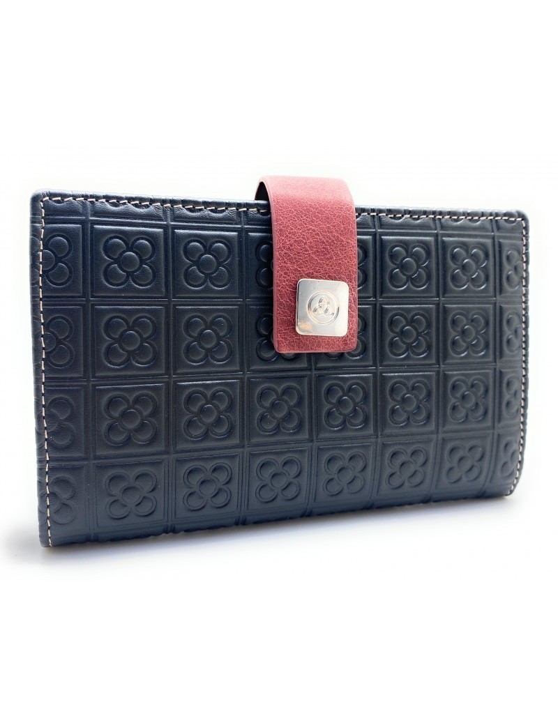 Portefeuille en cuir Barcelona Panot