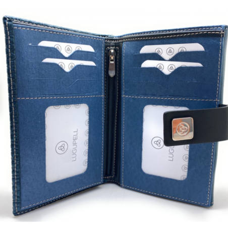 Leather Wallet Barcelona Panot Flor