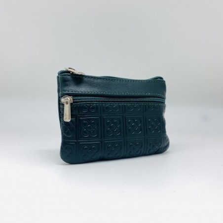 Monedero de piel Barcelona Panot
