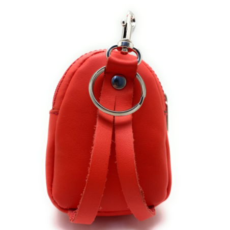 Porte-monnaie/porte-clés en cuir Gaudí Barcelona Mini Sac à dos