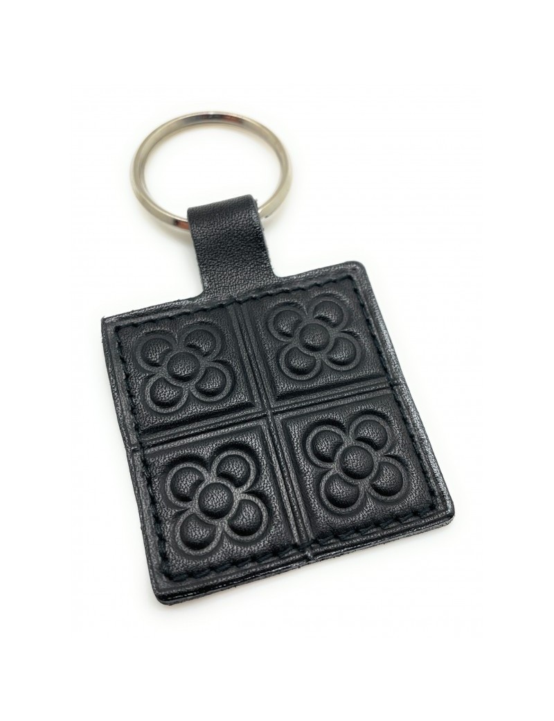 Leather Keyring Barcelona Panot