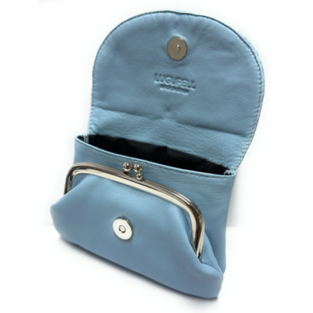 Monedero de piel Barcelona Panot-Grande