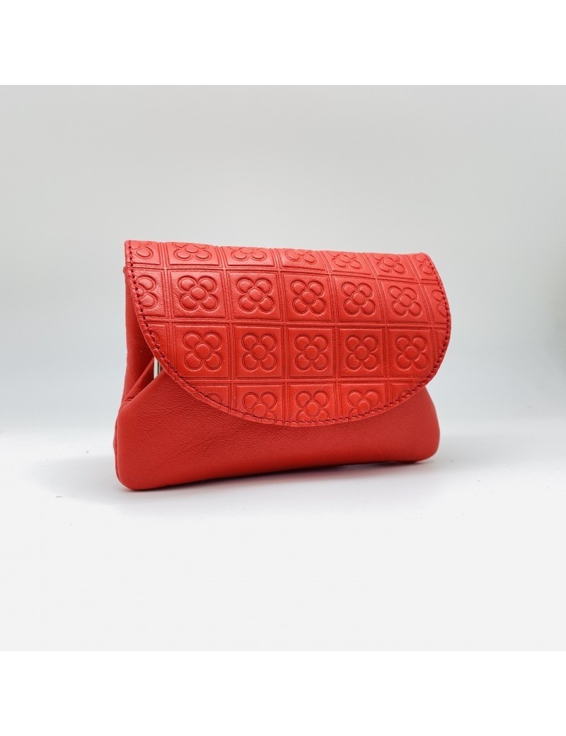 Monedero de piel Barcelona Panot-Grande