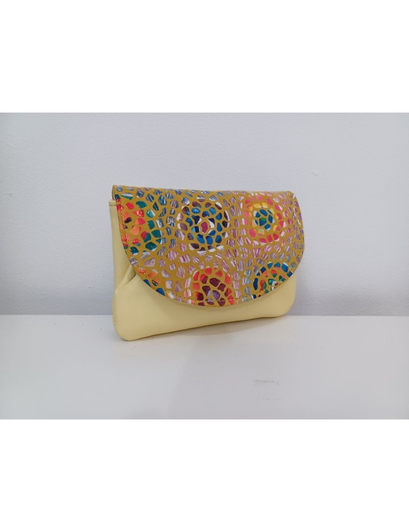 Leather Purse Gaudi Barcelona-Big