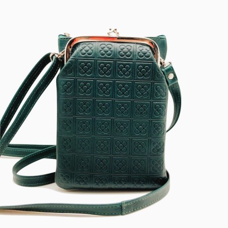 Leather Bag Barcelona Panot Flor