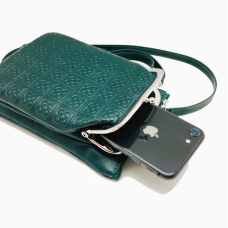 Leather Bag Barcelona Panot Flor