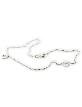 Cadena de plata pulida