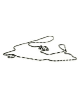 Chaîne en argent oxydé