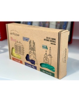 Pack 3 jabones artesanales Gaudí Barcelona