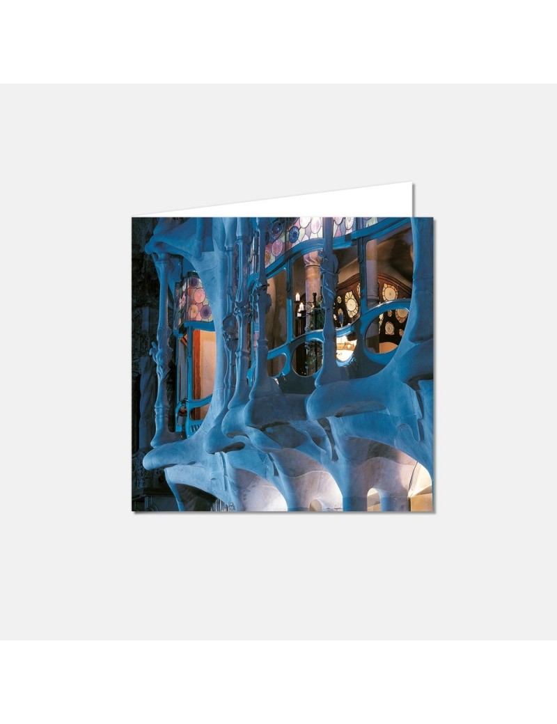 Carte Postale balcon Casa Batlló