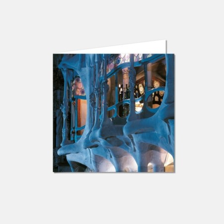 Carte Postale balcon Casa Batlló