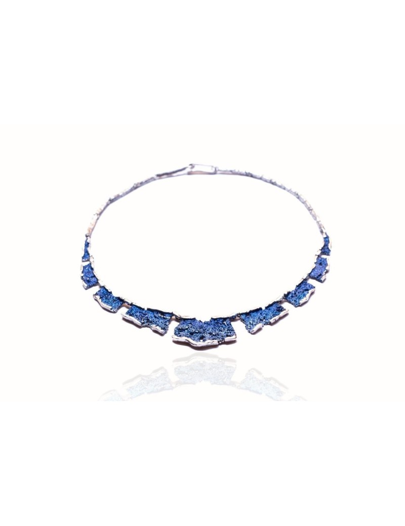 Pendentif émail moderniste grand