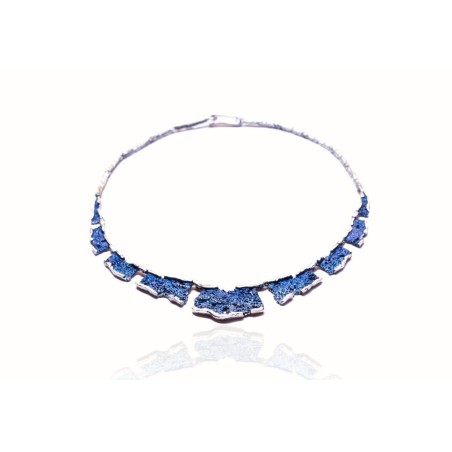 Pendentif émail moderniste grand