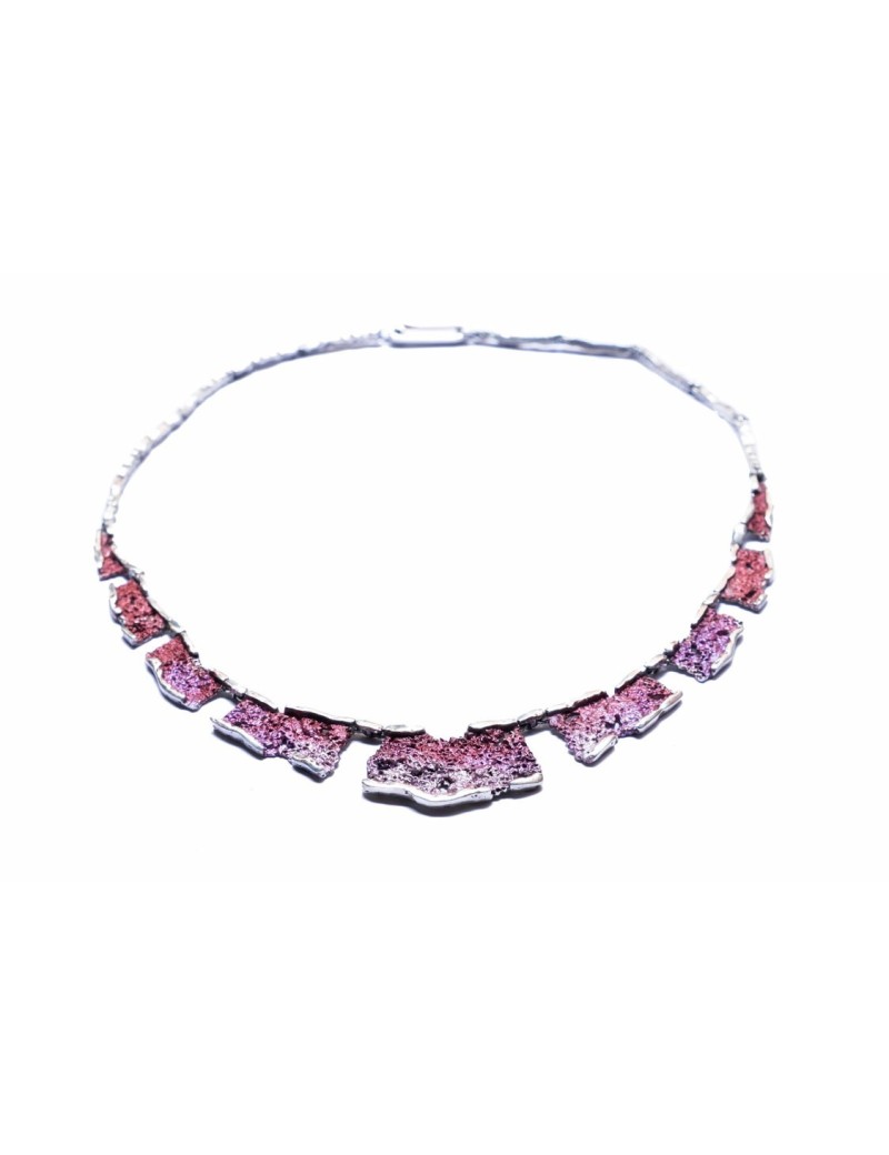 Big Modernist Enamel Pendant