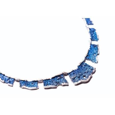 Pendentif émail moderniste grand