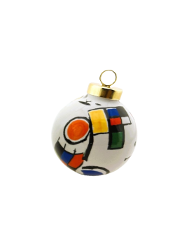 Balle de Noël Miró Inspiration