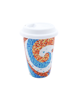 Mug tèrmic ceràmica Espiral Gaudí