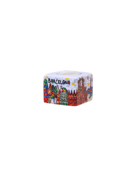 Portaespelmes ceràmica Gaudí Barcelona