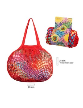 Bolsa de rejilla Gaudí Multicolor