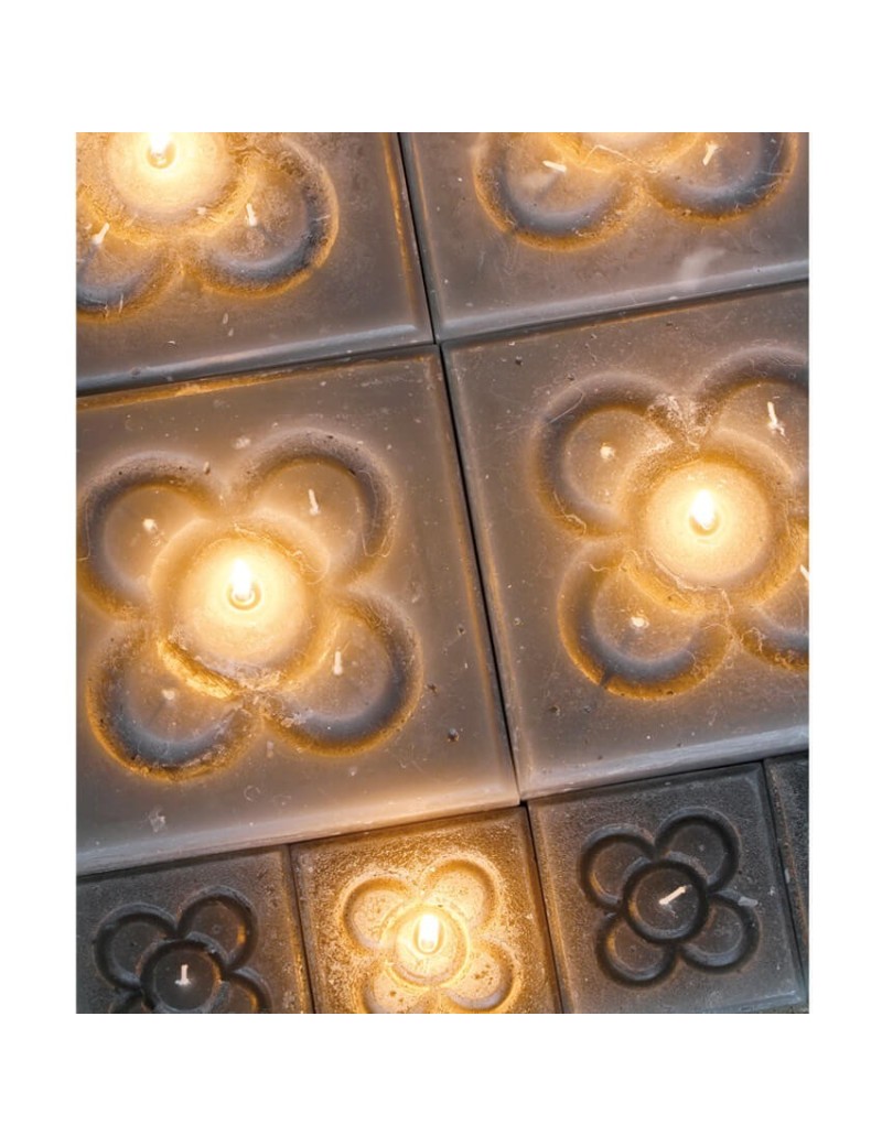 Vela decorativa Panot Flor Barcelona