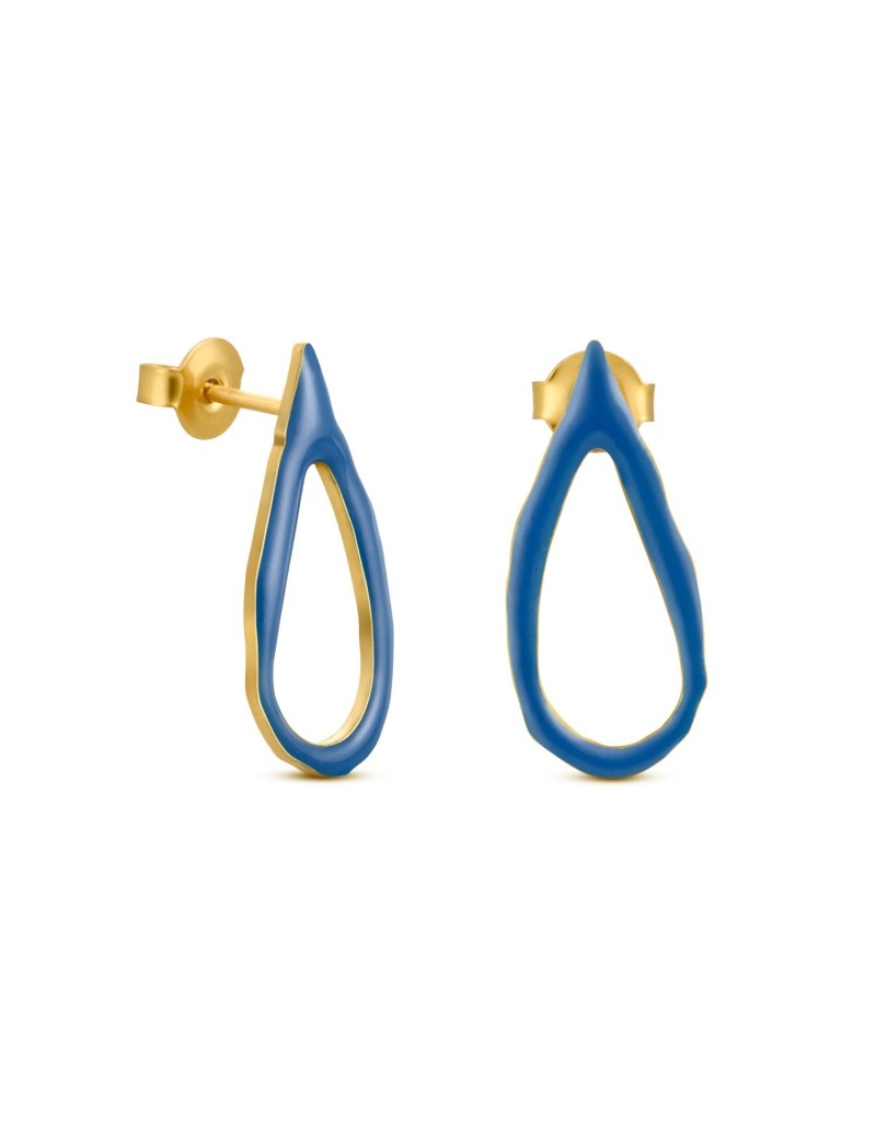 Golden Earrings Miró Jewelry Drop