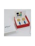 Arracades Daurades i mòbils Miró Jewelry blaves